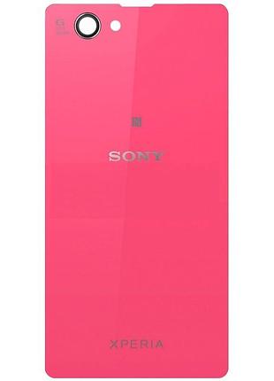 Задняя крышка sony xperia z1 compact d5503 pink