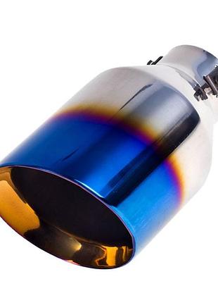 Насадка на глушитель нг-1015-bl d-2.5" нержавейка  гарантія!