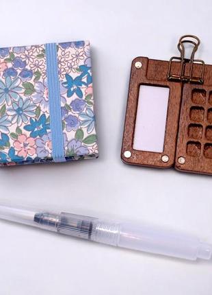 Подарунковий набір для малювання аквареллю блокнот для графіки, скетчбук, художній...