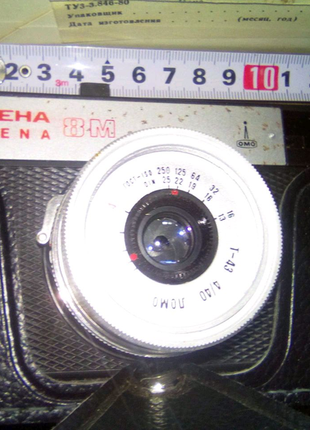 Фотоаппарат смена-8м ломо в коробке с инструкцией недорого