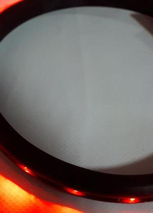 Подсветка гибкая 2062r 24ledх60см красн/резинов.основа  гарантія!