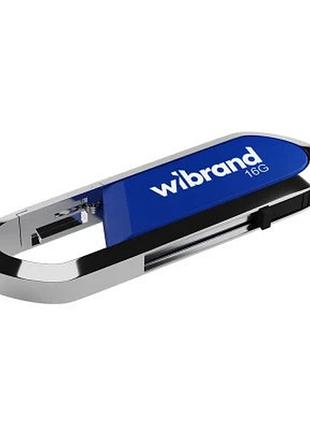 Usb флеш накопитель wibrand 16gb aligator blue usb 2.0 (wi2.0/al16u7u)  гарантія!