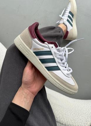 Кроссовки adidas ef5402 spezial white/beige/red10 фото