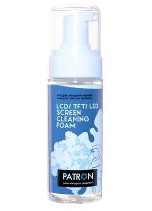 Спрей для очистки patron screen cleaning foam for tft/lcd/led 150мл (f3-029)  гарантія!
