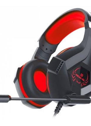 Наушники real-el gdx-7575 black-red  гарантія!