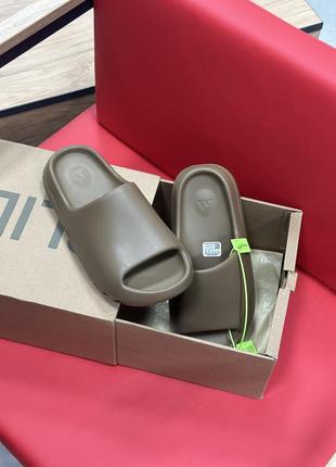 Тапки yeezy slide adidas тапки