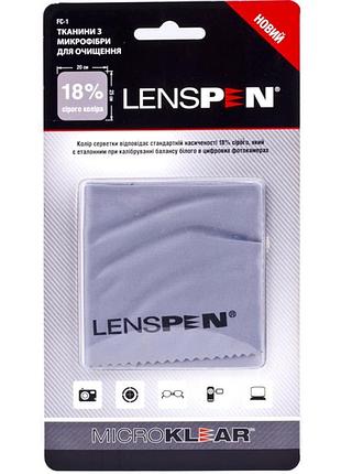 Очиститель для оптики lenspen microklear microfibre suede cloth (fc-1)  гарантія!