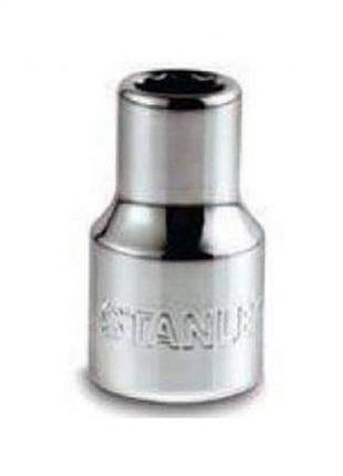 Головка торцевая stanley 1/2"х 9 мм, с двенадцатигранным профилем, метрическая (1-86-541)  гарантія!