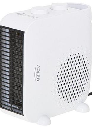 Тепловентилятор adler ad 7725w, белый  гарантія!