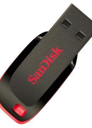 Usb флеш накопитель sandisk 32gb cruzer blade (sdcz50-032g-b35)  гарантія!