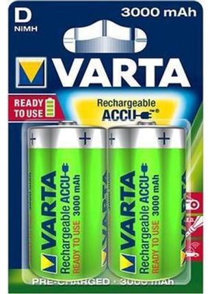 Аккумулятор d power accu 3000mah * 2 varta (56720101402)  гарантія!