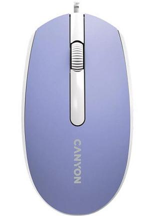 Мышка canyon m-10 usb mountain lavender (cne-cms10ml)  гарантія!