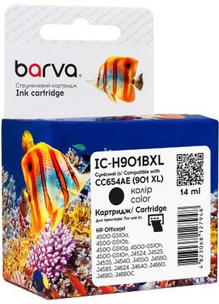 Картридж barva hp 901xl black/cc654ae, 14 мл (ic-h901bxl)  гарантія!