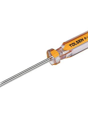 Отвертка tolsen прямой шлиц 4х100 мм (20702)  гарантія!