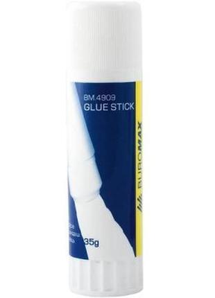 Клей buromax glue stick 35г, pvp (bm.4909)  гарантія!