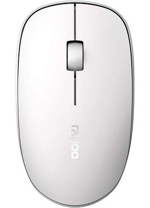 Мышка rapoo m200 silent wireless multi-mode white (m200 silent white)  гарантія!