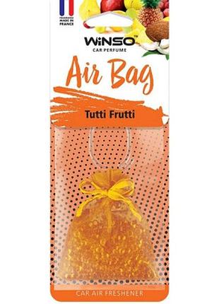 Ароматизатор для автомобиля winso air bag tutti frutti (530450)  гарантія!