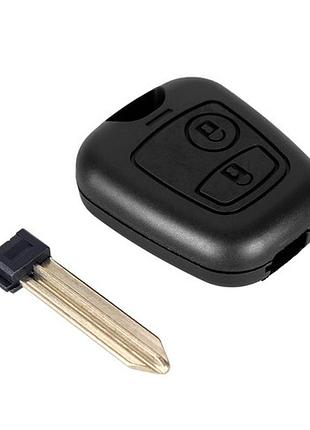 Ключ заготовка, корпус под чип, 2кн, citroen  гарантія!