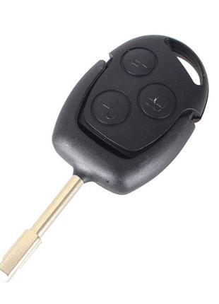 Ключ заготовка, корпус под чип, 3кн, ford mondeo focus, fo21, 433мгц  гарантія!