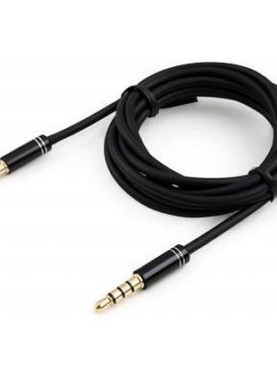 Кабель мультимедийный jack 3.5mm 1.5m vinga (vcpj35pr1.5)  гарантія!