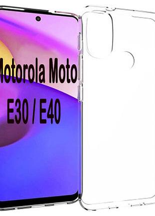 Чехол для моб. телефона becover motorola moto e30 / e40 transparancy (707988)  гарантія! 6