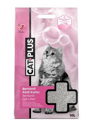 Наполнитель для туалета catplus бентонитовый с ароматом детской присыпки 10 л. (5027957)  гарантія!