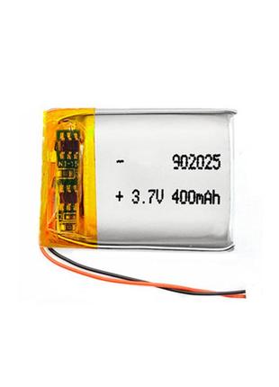 Аккумулятор 902025 li-pol 3.7в 400мач для rc моделей gps mp3 mp4  гарантія!