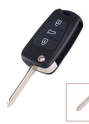 Выкидной ключ, корпус под чип, 3кн, kia, hy14  гарантія!