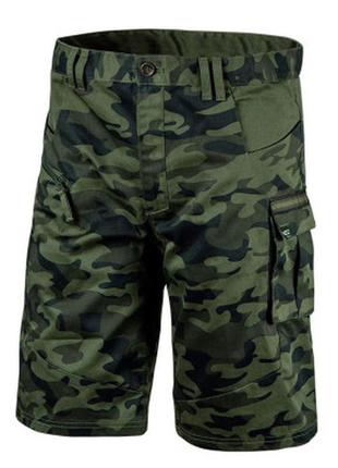 Шорти робочі neo tools camo, розмір m (50), 255 г/м2, еластичний пояс, камуфляжні. (81-271-m)  гарантія!