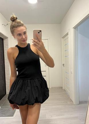 Коротка модна сукня h&m