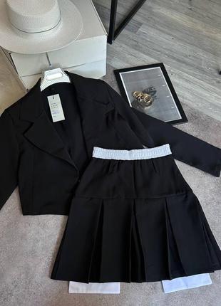 Хит-продажа❗️костюм: юбка + жакет