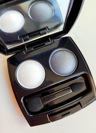 Двухцветные тени для век глаз эйвон avon black pearl2 фото