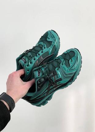 Мужские кроссовки ассикс asics gel kayano 14, мужские кроссовки ассикс зелёнки4 фото