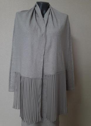 Супер-качество!шикарное,элегантное,мега-теплое платье с палантином,с кашемиром,size+3 фото