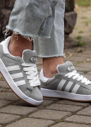 Кроссовки adidas campus grey