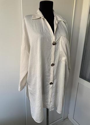 Фирменная рубашка oversize