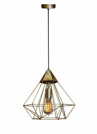 Светильник подвесной msk electric crystal в стиле лофт nl 0538 bn  бронза