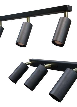 Светильник в стиле лофт msk electric tube спот с поворотным механизмом nl 1105-3