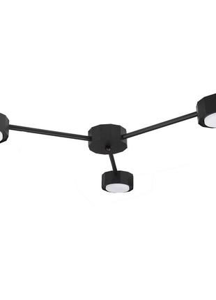 Люстра (світильник стельовий) quant gx53 c3-350 black