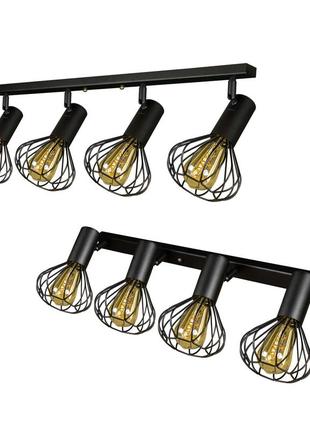 Светильник лофт настенно-потолочный msk electric lotus nl 14151-4