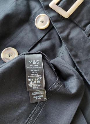Спідниця міді m&s collection на гудзиках7 фото