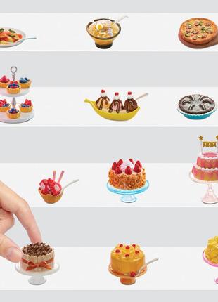 Игровой набор для творчества создай ужин miniverse 591825 серии "mini food"6 фото