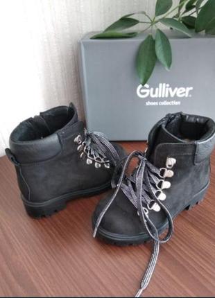 Чоботи єврозима для дівчинки фірми guliver