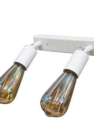 Светильник в стиле лофт с поворотным механизмом msk electric asket nl 1222-2 w