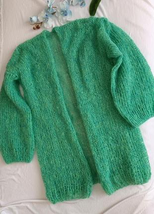 Павутинка светр кардиган альпака ручної роботи