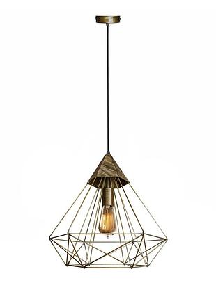 Светильник подвесной msk electric crystal в стиле лофт nl 0541 bn бронза