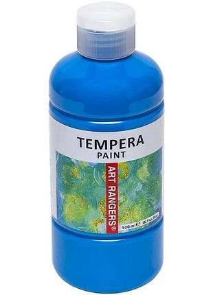 Темперная фарба gouache 500мл "hot blue" art rangers 132 knz