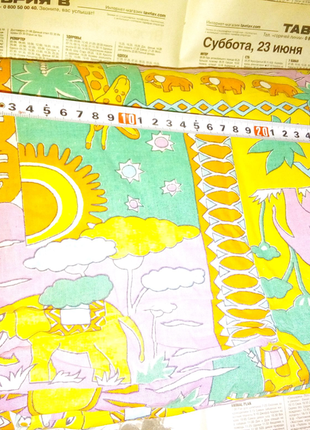 Цветной детский пододеяльник недорого