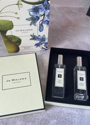 Jo malone london - wild bluebell and english pear & freesia cologne duo - набор одеколонов, 2 x 30 ml
