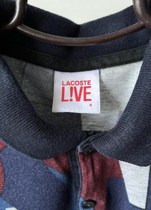 Футболка поло lacoste live4 фото